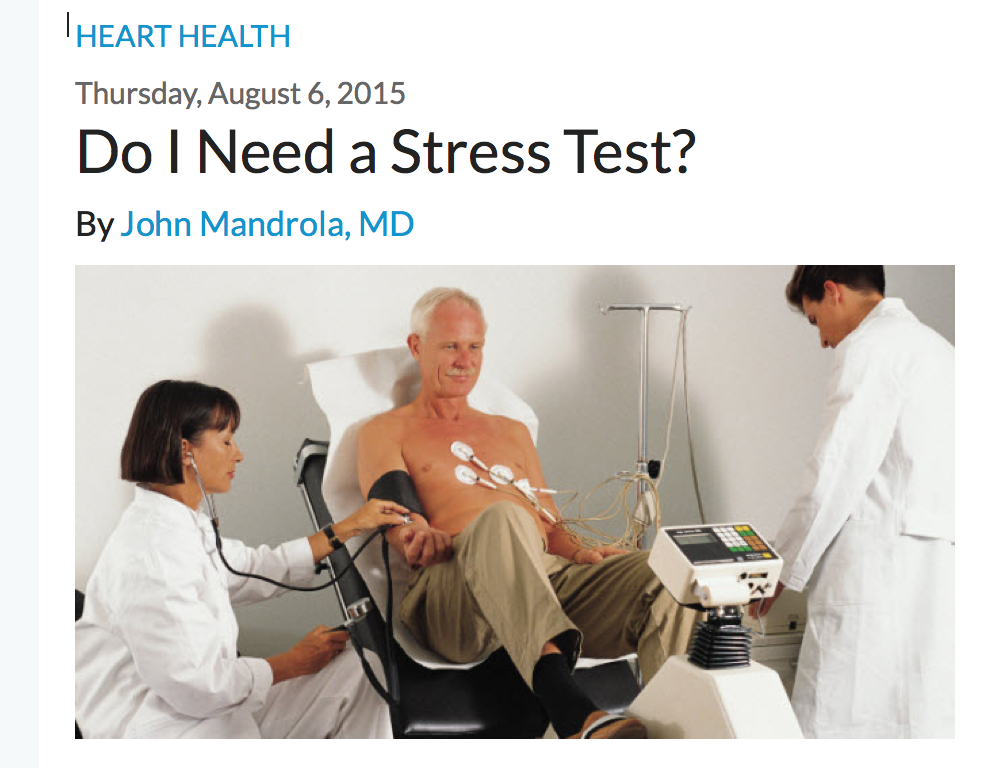 heart stress test